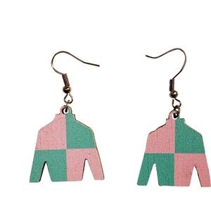 Earrings  Derby Silks Kentucky Earrings New